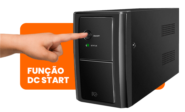 Nobreak FC Duo Bivolt com Função DC Start