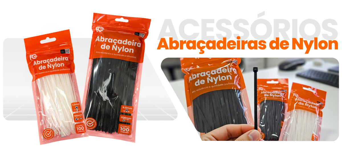 Abraçadeiras de Nylon FC