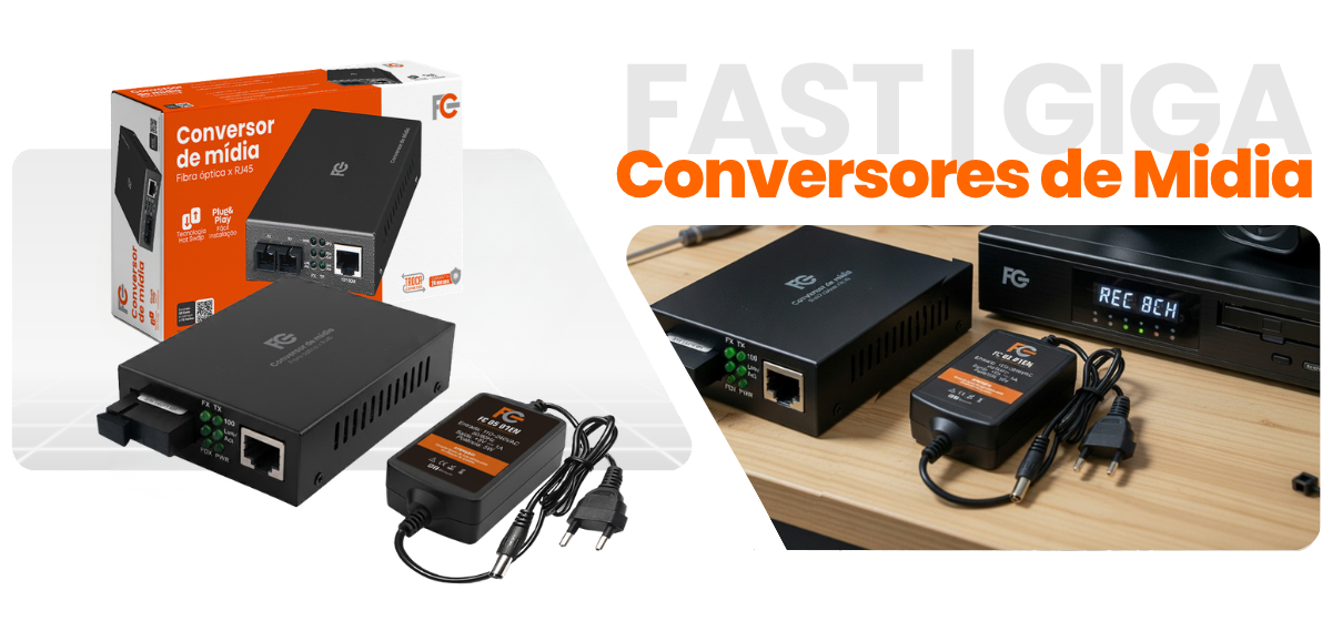 Conversor de Mídia Fast 2km – Multimodo
