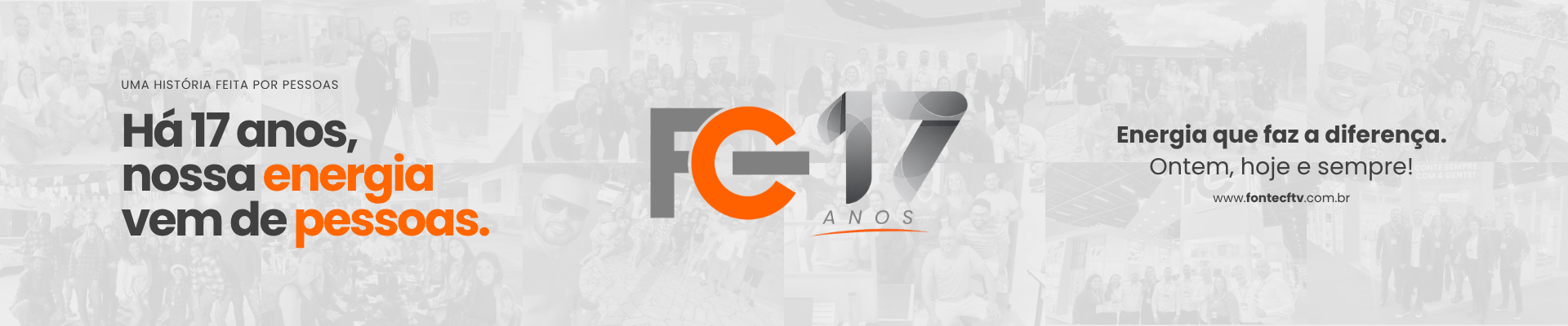 FC, 17 anos: Energia que faz a diferença. Ontem, hoje e sempre!