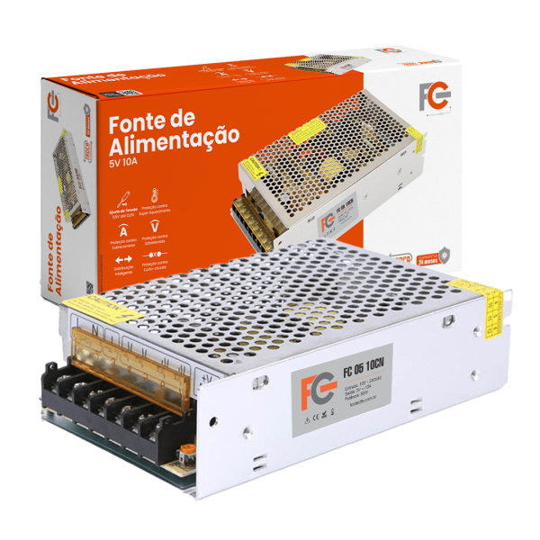 Fonte Chaveada Colmeia 5V 10A 50W