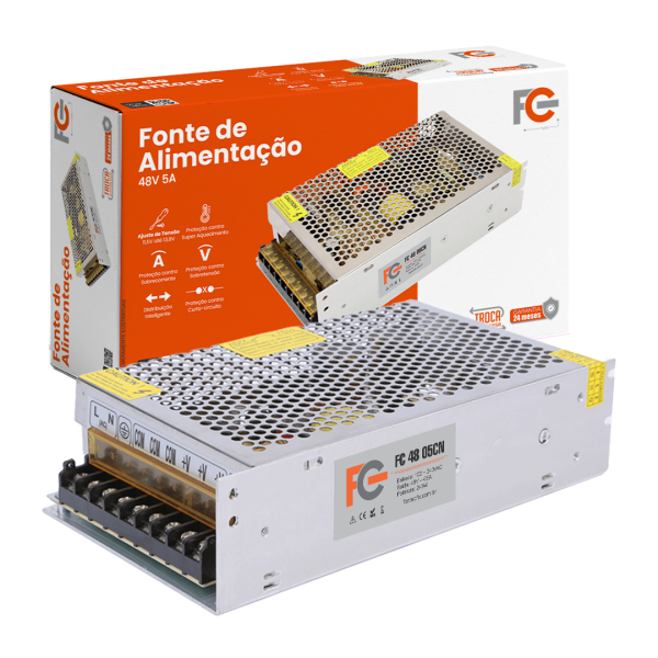 Fonte Chaveada Colmeia 48V 5A 240W