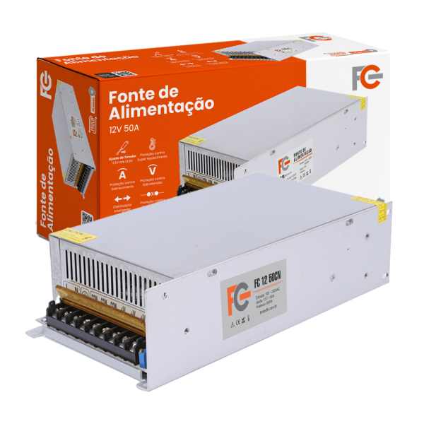 Fonte Chaveada Colmeia 12V 50A 600W