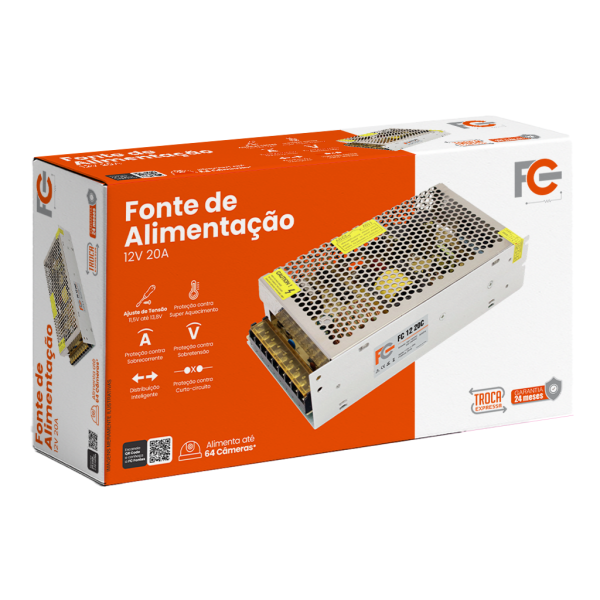 Fonte Chaveada Colmeia 12V 20A 240W
