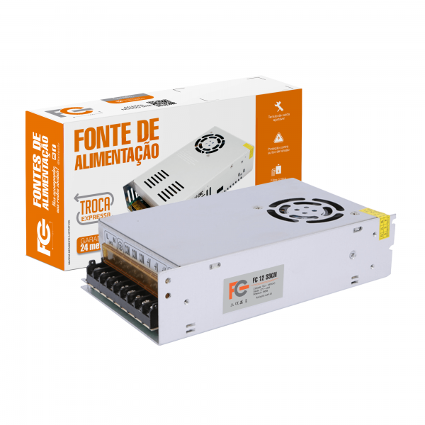 Fonte Chaveada Colmeia 12V 33A 396W