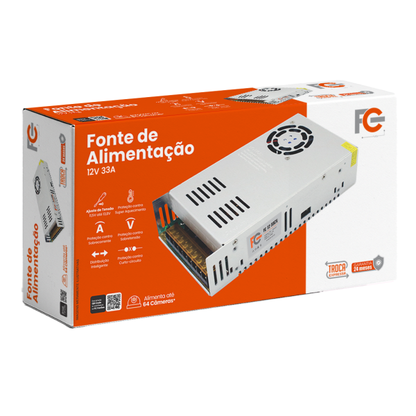 Fonte Chaveada Colmeia 12V 33A 396W