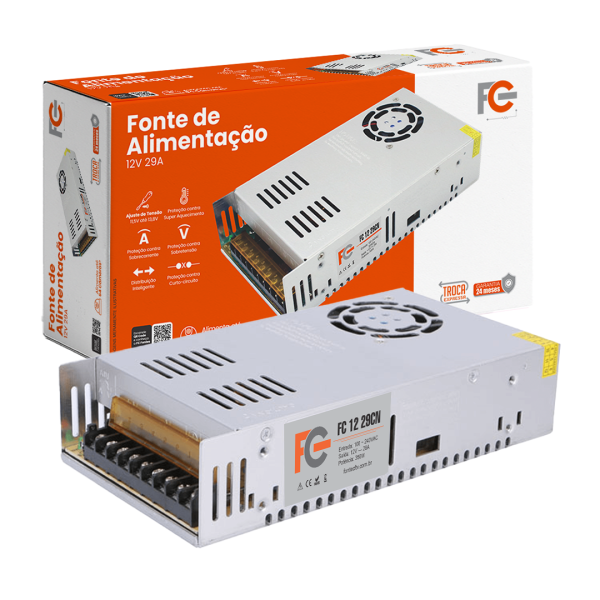 Fonte Chaveada Colmeia 12V 29A 350W
