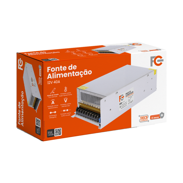 Fonte Chaveada Colmeia 12V 40A 480W
