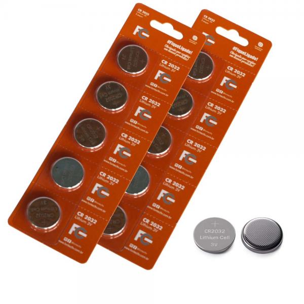 Bateria de Litio CR2032 - 3V