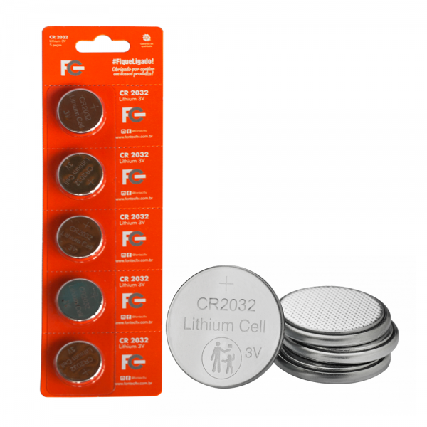 Bateria de Litio CR2032 - 3V