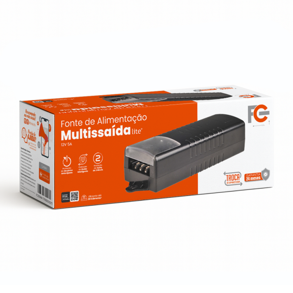 Fonte Multissaída Lite+ 12V 5A