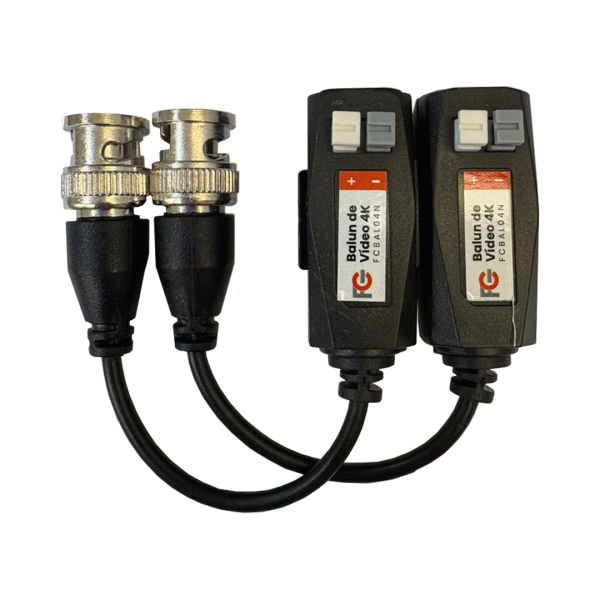 Balun de Vídeo 4K Engate Rápido