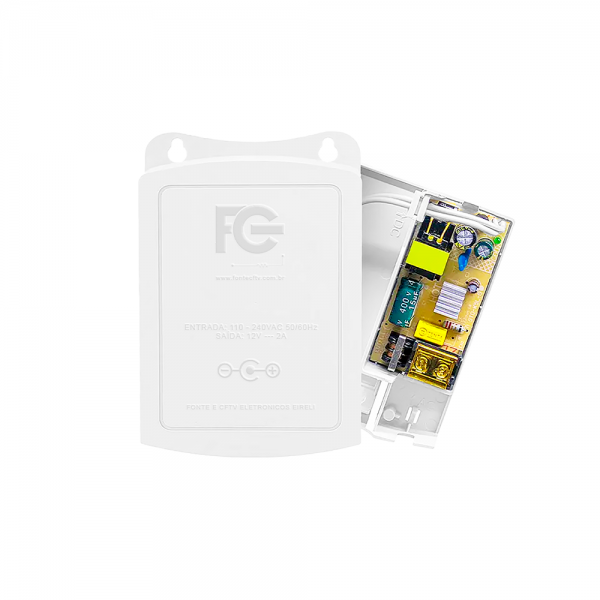 Mini Fonte Organizadora para Ambiente Externo 12V 2A