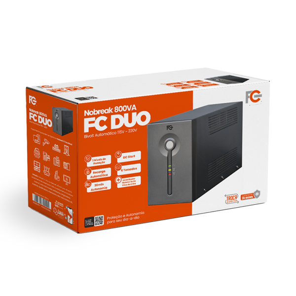 Nobreak FC DUO 800VA Bivolt