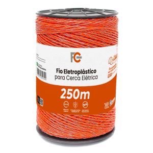 Fio Eletroplástico Para Cerca Elétrica Rural 15x06 - 250m