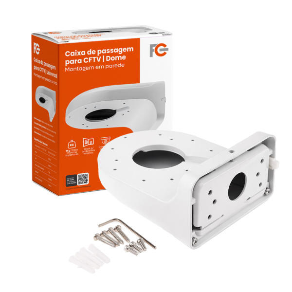 Caixa de Passagem para Câmeras Dome