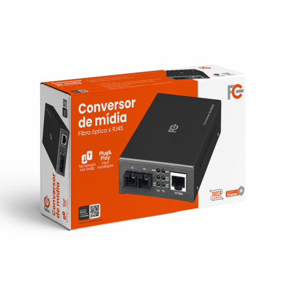 Conversor de Mídia Fast 2km – Multimodo