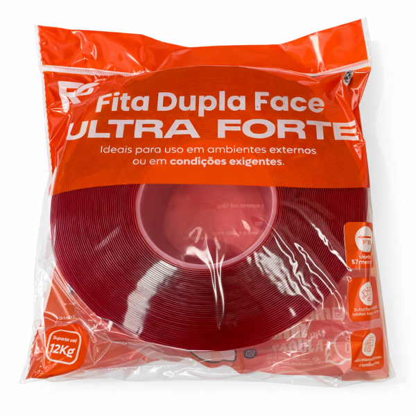 Fita Dupla Face – Fixação Ultra Forte