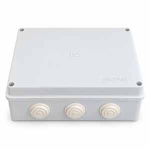 Caixa de Passagem Organizadora Multiuso IP65 – 330 × 233 × 95 mm