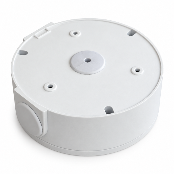 Caixa de Passagem Universal em ABS para Câmeras Dome e Bullet – Ø125 mm
