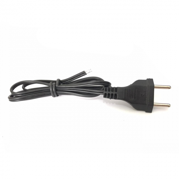 Cabo de Energia Rabicho com Plug 2 pinos 250V 3A
