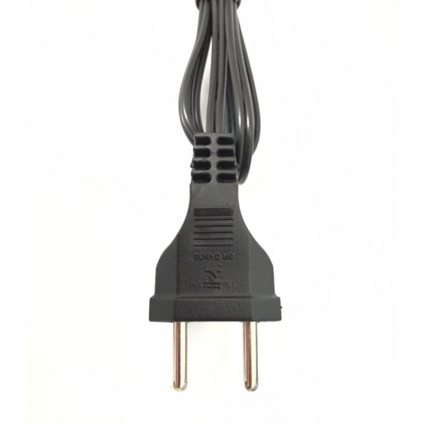 Cabo de Energia Rabicho com Plug 2 pinos 250V 3A