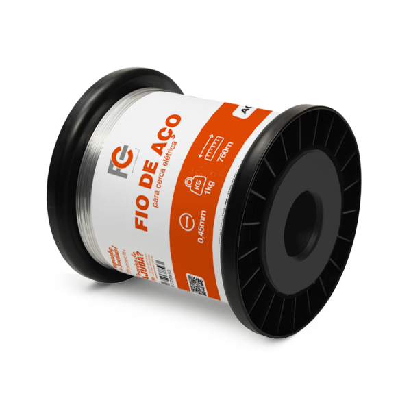 Fio de Aço Inox 0,45 mm para Cerca Elétrica