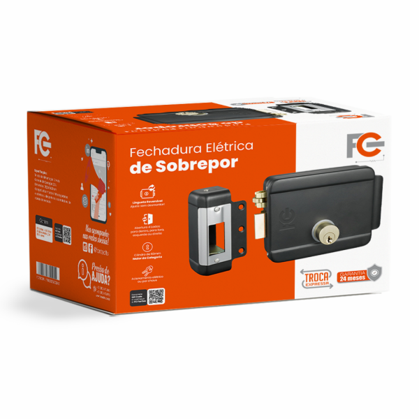 Fechadura Elétrica de Sobrepor