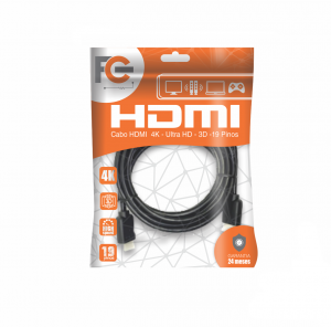 Cabo HDMI ULTRA HD 4K 3D - 2 Metros