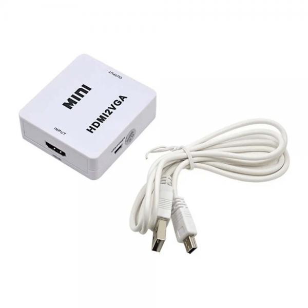 Conversor HDMI para VGA + Áudio