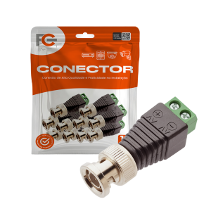 Conector BNC Borne Macho