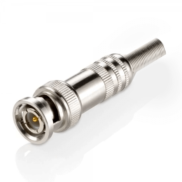 Conector BNC Mola Parafuso 4mm