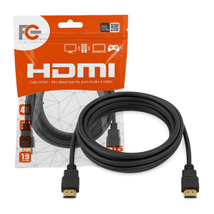 Cabo HDMI ULTRA HD 4K 3D - 5 Metros