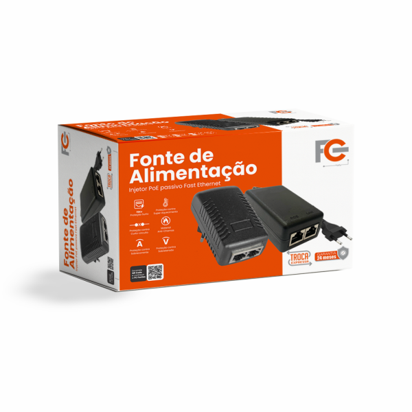 Fonte PoE - 24V 1A