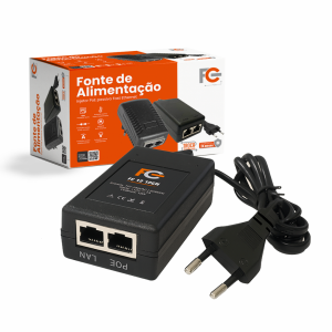 Fonte PoE - 12V 1A - Com Cabo