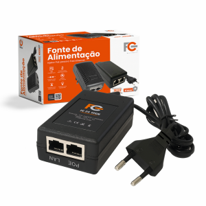 Fonte PoE - 24V 1A - Com Cabo