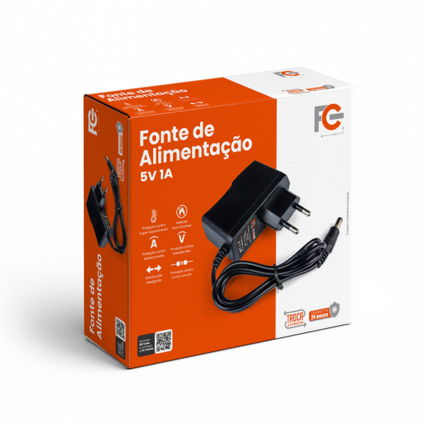 Fonte Eletrônica 5V 1A
