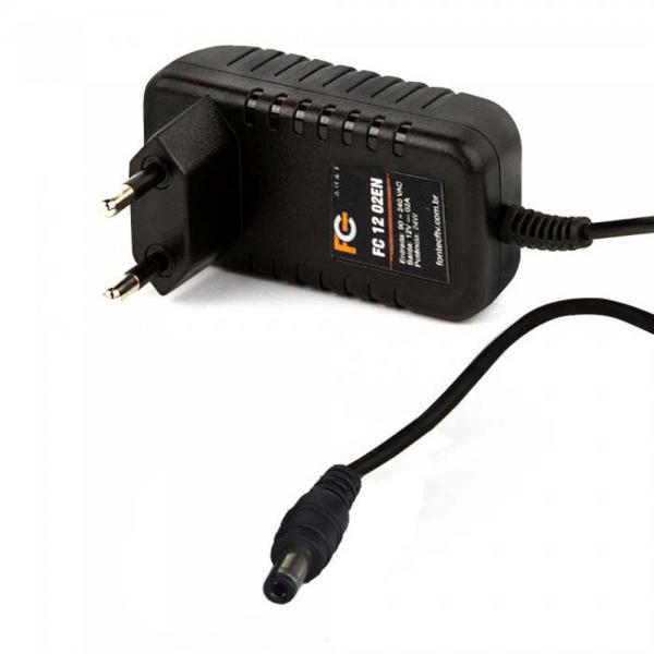 Fonte Eletrônica 12V 03A - Tipo Adaptador