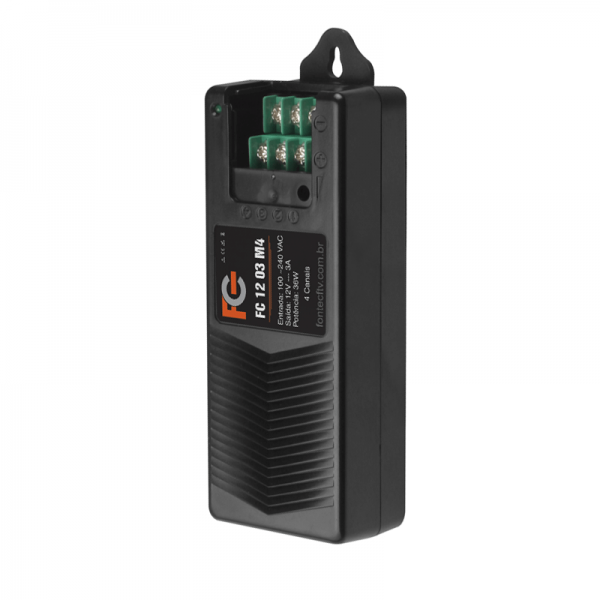 Fonte de Alimentação Multissaída - 12V 3A