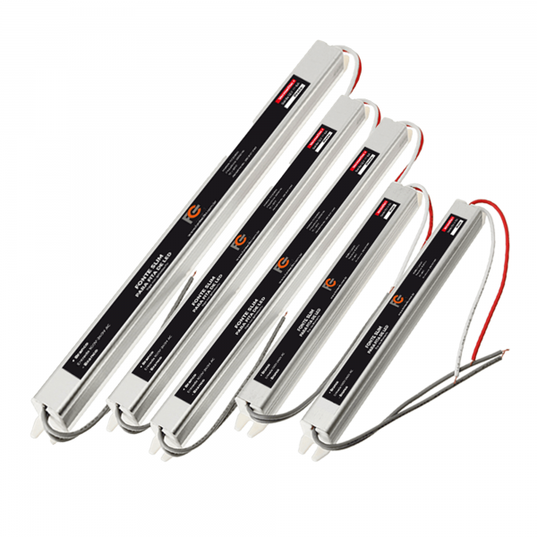 Fonte Driver Slim FIT LED Perfil 12V 2A - 24W