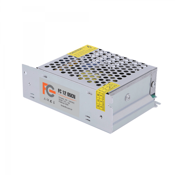 Fonte Chaveada Colmeia 12V 5A 60W