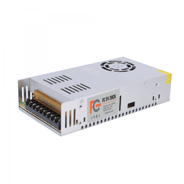 Fonte Chaveada Colmeia 24V 20A 480W