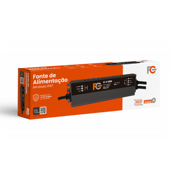Fonte Blindada 12v 20a 240w IP67