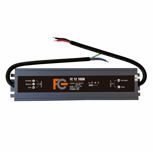 Fonte Blindada 12v 10a 120w IP67