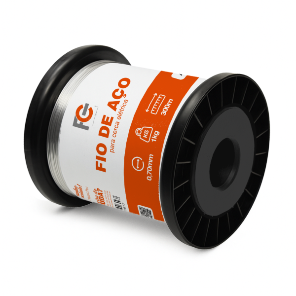 Fio de Aço Inox 0,70 mm para Cerca Elétrica