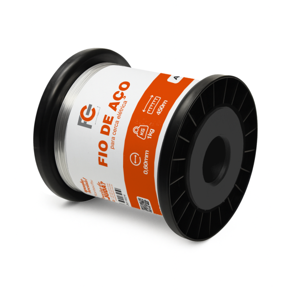 Fio de Aço Inox 0,60 mm para Cerca Elétrica